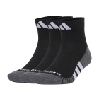 adidas Performance CLIMACOOL x 3 Socks - Black/White