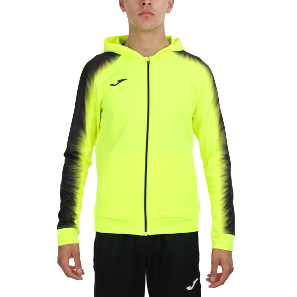 Men's Running Hoodie Joma Elite XI Pro Hoodie  Fluor Yellow/Black 103826.061