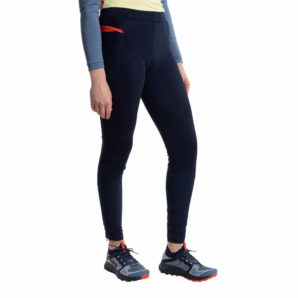Pantaloni e Tights Trail Running Donna La Sportiva Primal Pants  Deep Sea/Cherry Tomato Q21643322