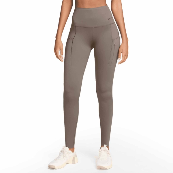 Women's Fitness & Training Pants and Tights Nike DriFIT Go Tights  Mink Brown/Black DQ5668233