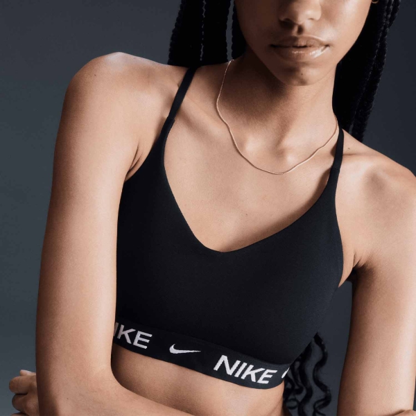 Women's Sports Bra Nike Indy Sports Bra  Black/White FD1062011