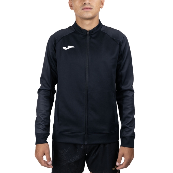 Men's Training Jacket and Hoodie Joma Elite XI Jacket  Black/Anthracite 103803.110