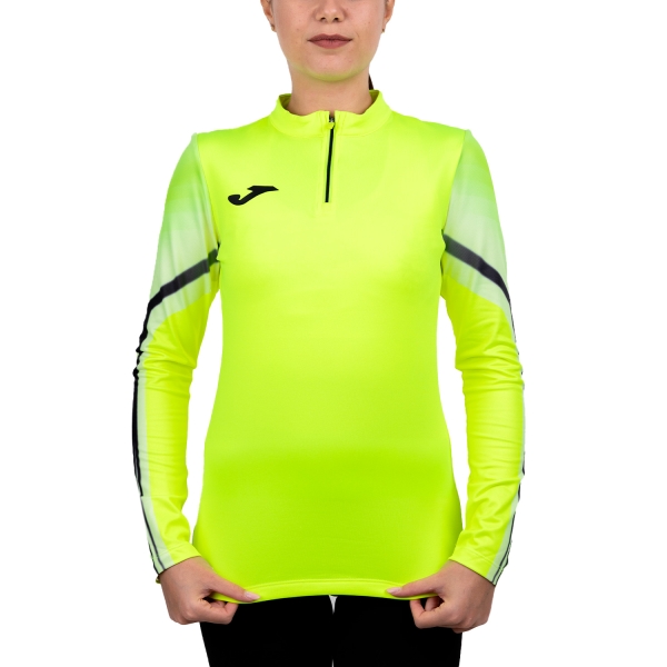 Women's Running Shirt Joma Elite XI Logo Shirt  Fluor Yellow/Black 902253.061
