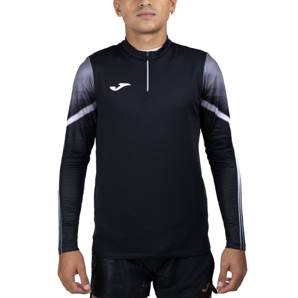 Men's Running Shirt Joma Elite XI Shirt  Black/Anthracite 103802.110