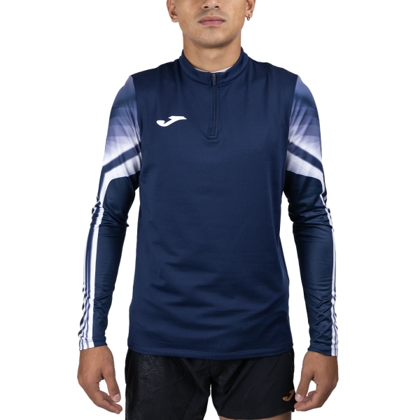 Men's Running Shirt Joma Elite XI Shirt  Navy/White 103802.332