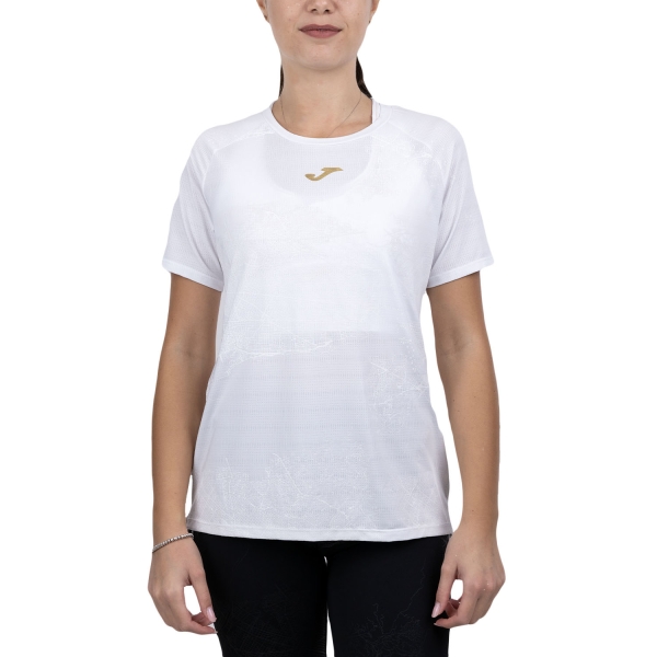 Women's Running T-Shirts Joma RNight TShirt  White 902007.200
