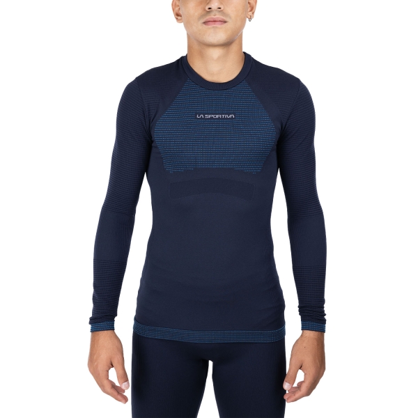 Men's Shirt Underwear La Sportiva Synth Light Shirt  Storm Blue/Electric Blue ZASB001B39B34