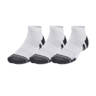 Under Armour Performance Tech Low x 3 Socks - White/Jet Gray