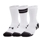 Under Armour Performance Tech x 3 Calze - White/Black
