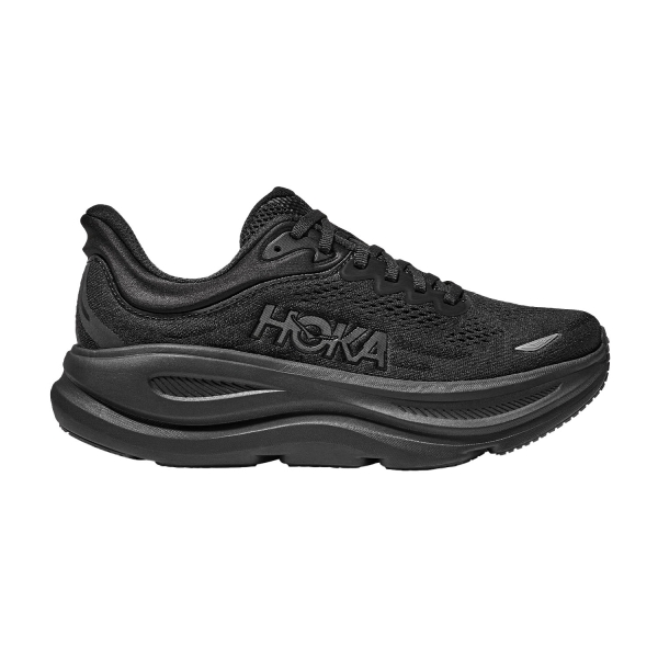 Men's Neutral Running Shoes Hoka Bondi 9  Black 1162011BBLC