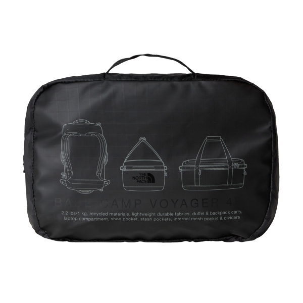The North Face Base Camp Voyager 42L Bolso - TNF Black/Asphalt Grey