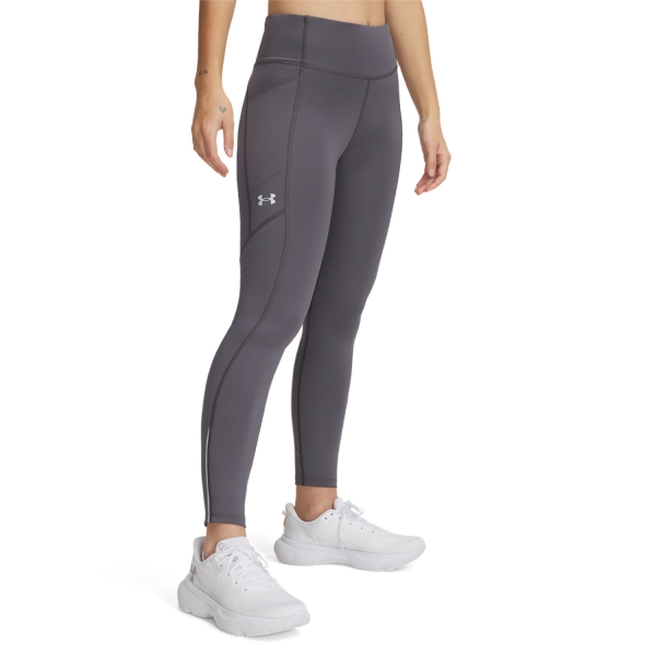 Tights Running Donna Under Armour Fly Fast 3.0 Tights  Castlerock/Reflective 13697710026