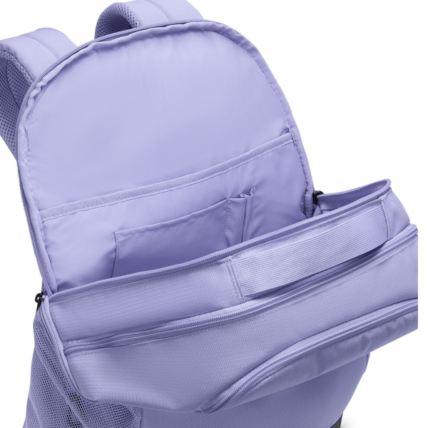 Nike Brasilia 9.5 Medium Backpack - Lilac Ice/Black/White