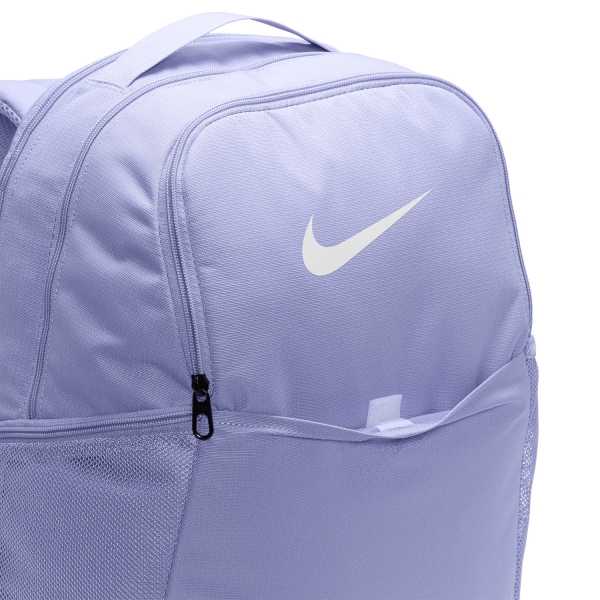 Nike Brasilia 9.5 Medium Backpack - Lilac Ice/Black/White