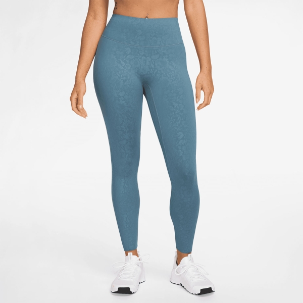 Women's Running Tights Nike Universa 7/8 Graphic Tights  Smokey Blue/Ash Green HV1186006