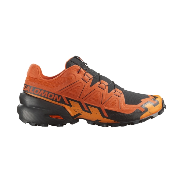 Men's Trail Running Shoes Salomon Speedcross 6  Red Orange/Black/Turmeric L47960800