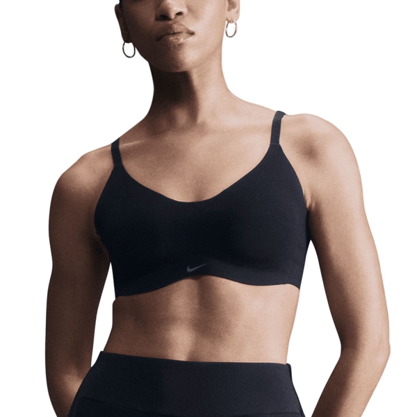 Women's Sports Bra Nike Alate Minimalist Sports Bra  Black/Cool Grey FQ3550010