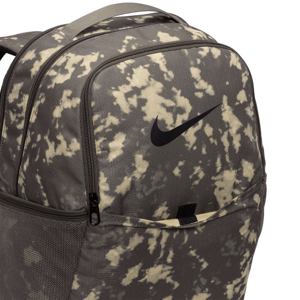 Nike Brasilia 9.5 Graphic Medium Backpack - Ironstone/Black