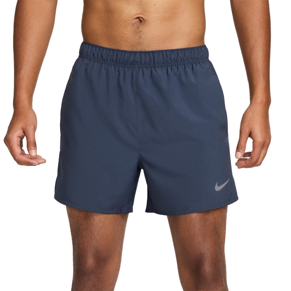 Men's Running Shorts Nike Challenger 2 in 1 5in Shorts  Thunder Blue/Reflective Silver HJ3588437