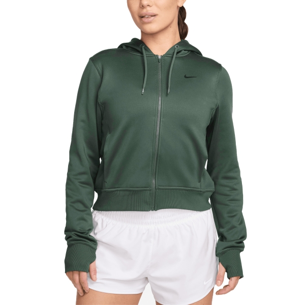 Maglia e Felpa Fitness e Training Donna Nike ThermaFIT One Hoodie  Vintage Green/Black FB5216338