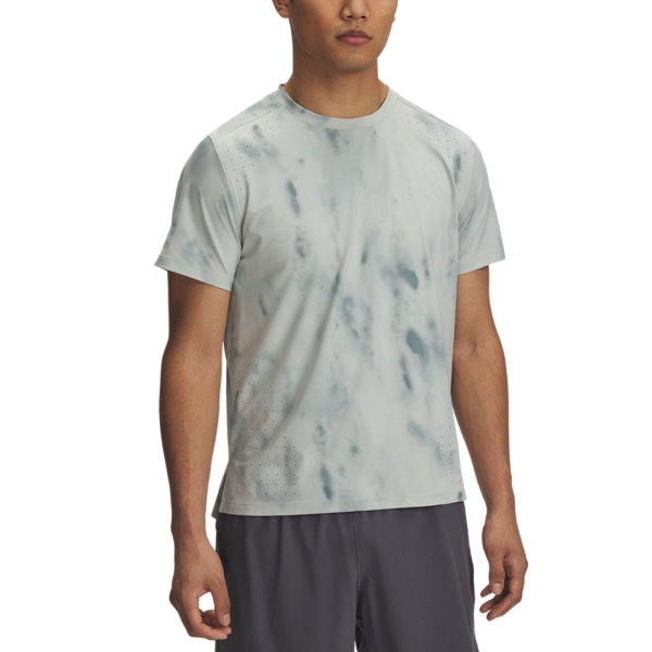 Maglietta Running Uomo Under Armour Launch Elite Printed TShirt  Hydro Green/Reflective 13898040377