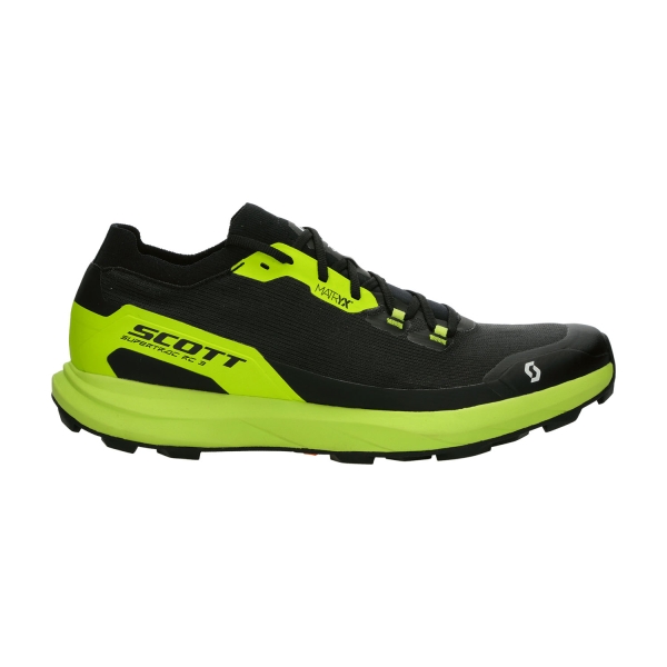 Men's Trail Running Shoes SCOTT Supertrac RC 3  Black/Safety Yellow 4225796802