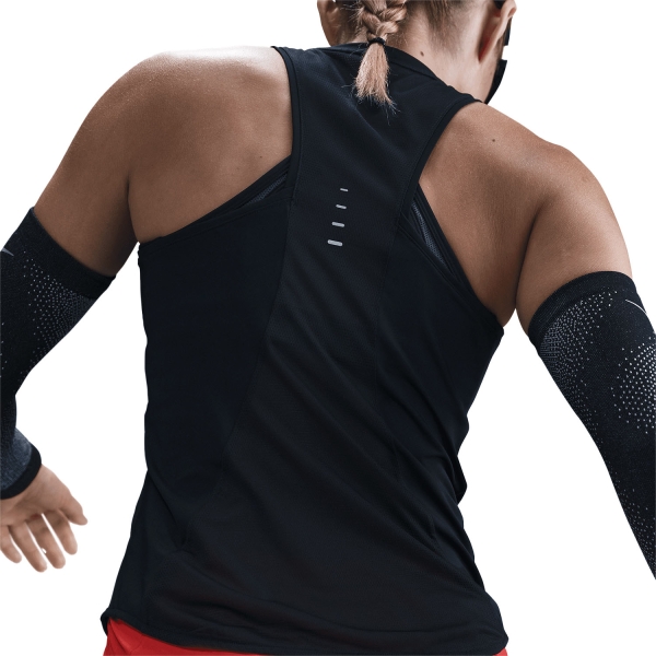 Nike Swift Tank - Black/Reflective Silver