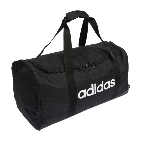 Bag adidas Linear Logo Medium Duffle  Black/White JD9555