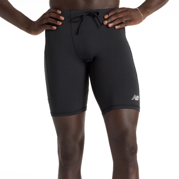 Men's Running Shorts New Balance Sleek Pocket 9in Shorts  Black MS51271BK