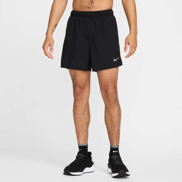 Nike Challenger 2 in 1 5in Pantaloncini - Black/Reflective Silver