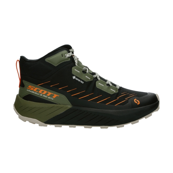 Men's Outdoor Shoes SCOTT Kinabalu 3 Mid GTX  Black/Fire Green 4178047552