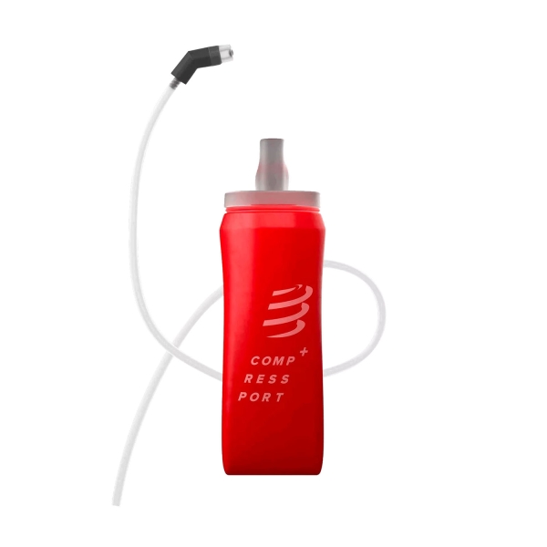 Flask e Sacche Idriche  Compressport Ergoflask 500 ml Flask  Red XBPU976300