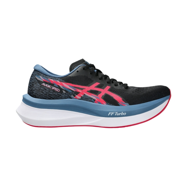 Scarpe Running Performance Donna ASICS Magic Speed 4  Black/Winter Sea 1012B676001
