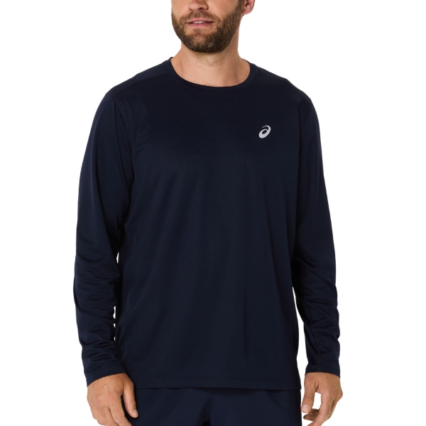 Men's Running Shirt ASICS Core Shirt  Midnight 2011D219400