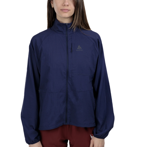 Women's Running Jacket Odlo Zeroweight Jacket  Eclipse 31573121120