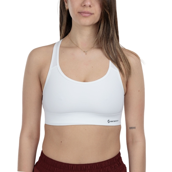 Women's Sports Bra SCOTT Endurance Pro Sports Bra  White 4213580002