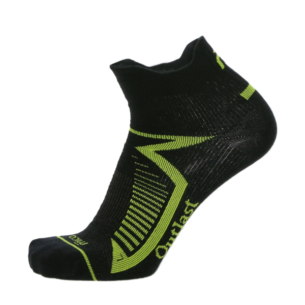 Socks Mico XStatic Socks  Nero/Giallo Fluo CA 1533 160