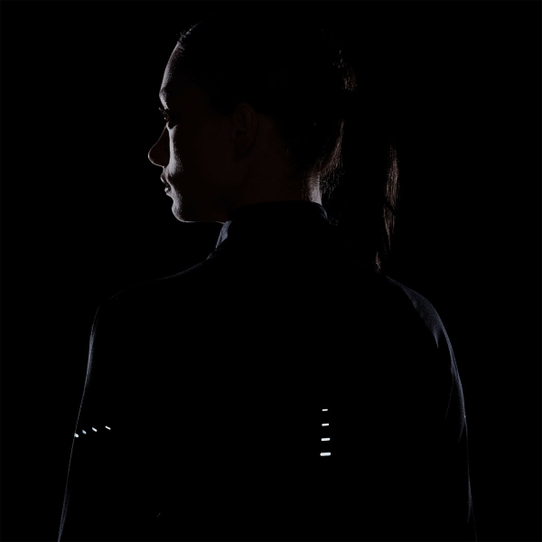 Nike Dri-FIT Swift UV Shirt - Black/Reflective Silver