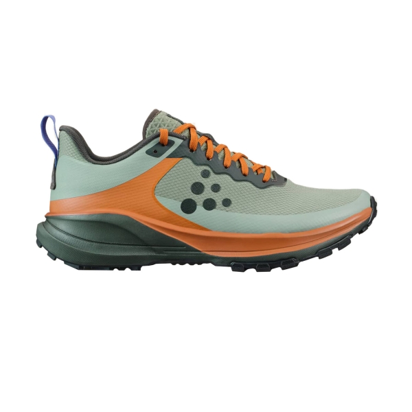 Men's Trail Running Shoes Craft Pure Trail X  Thyme/Roots 1915202THYRO