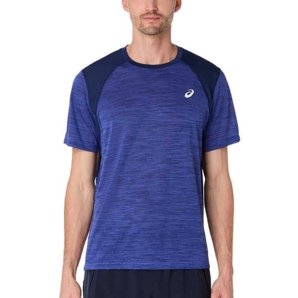 Maglietta Running Uomo ASICS Road TShirt  Dark Cobalt 2011C992401
