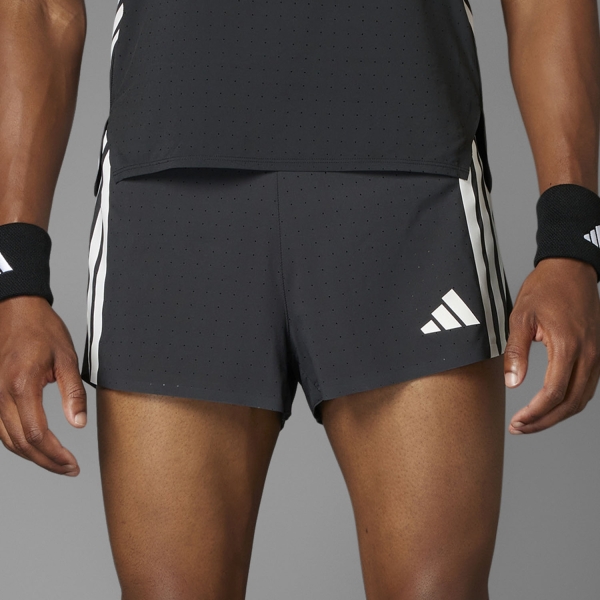 Men's Running Shorts adidas ADIZERO 3S 3in Shorts  Black IX89753in