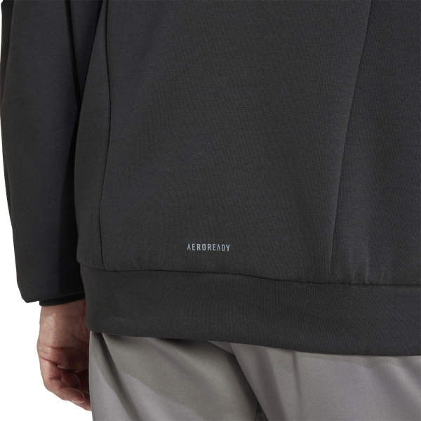 adidas D4T Logo Hoodie - Black
