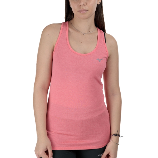 Canotta Running Donna Mizuno Impulse Core Tank  Camellia Rose J2GAC20964