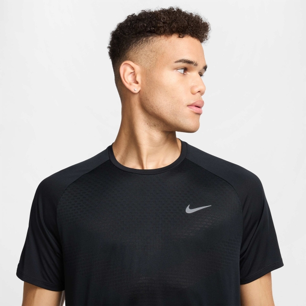 Nike Dri-FIT ADV Stride T-Shirt - Black/Reflective Silver