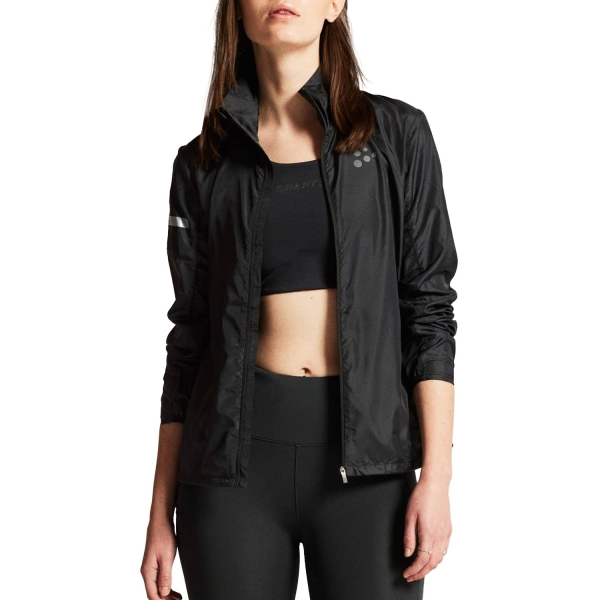Women's Running Jacket Craft Pro Hypervent Jacket  Black 1914593BLK