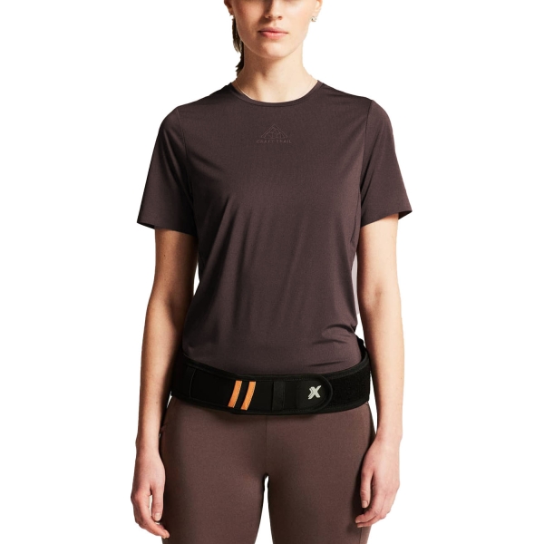 Women's Short Sleeve Shirts Trail Running Craft Pro TR TShirt  Prune 1915402PRUNE