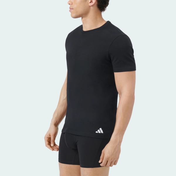 adidas Active Core x 3 T-Shirt - Grey/Black/White