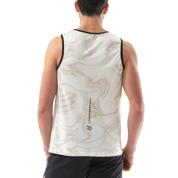 Compressport Performance Tank - Sugar/Camo Print