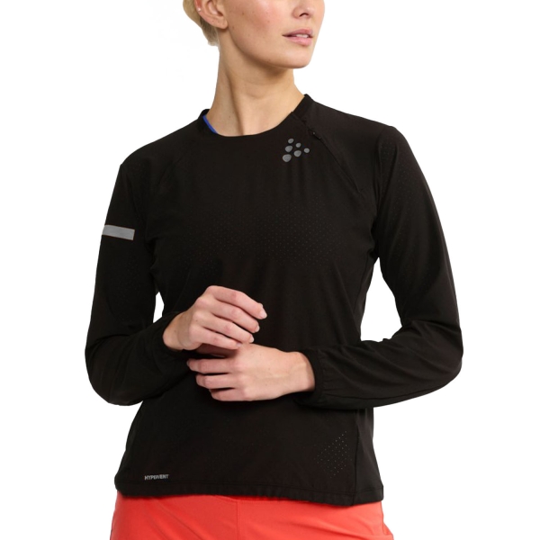 Women's Running Shirt Craft Pro Hypervent 2 Shirt  Black 1914594BLK