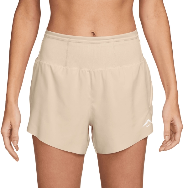 Pantalones Cortos Trail Running Mujer Nike Trail DriFIT 3in Shorts  Pearl White/Summit White HM0280272